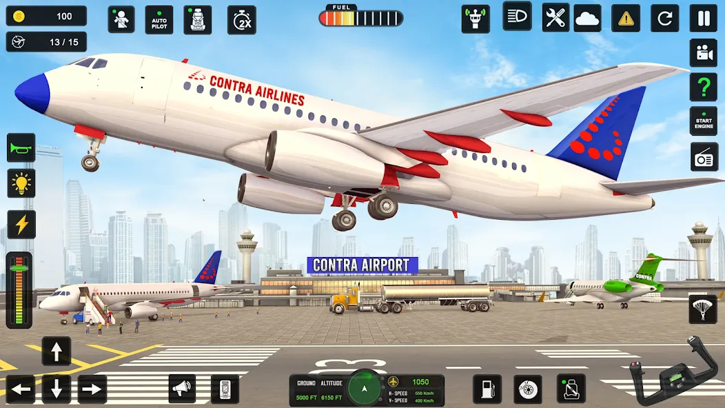 City Pilot Cargo Plane Games (Сити Пилот Карго Плейн Геймс) [МОД Unlocked] Screenshot 4