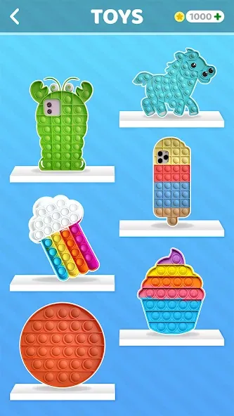 Pop it: Puppet Antistress Game (Поп ит) [МОД Меню] Screenshot 1