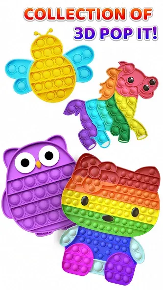 Pop it: Puppet Antistress Game (Поп ит) [МОД Меню] Screenshot 3