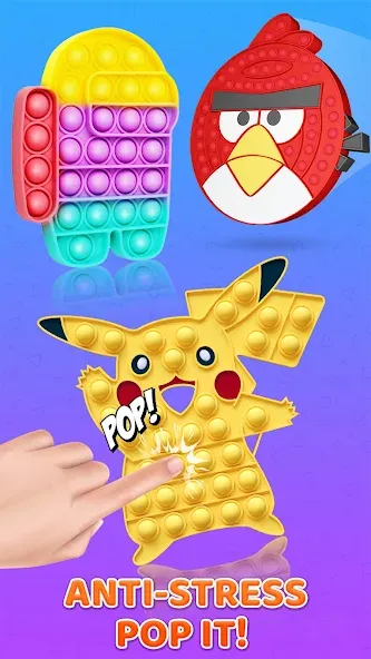 Pop it: Puppet Antistress Game (Поп ит) [МОД Меню] Screenshot 5