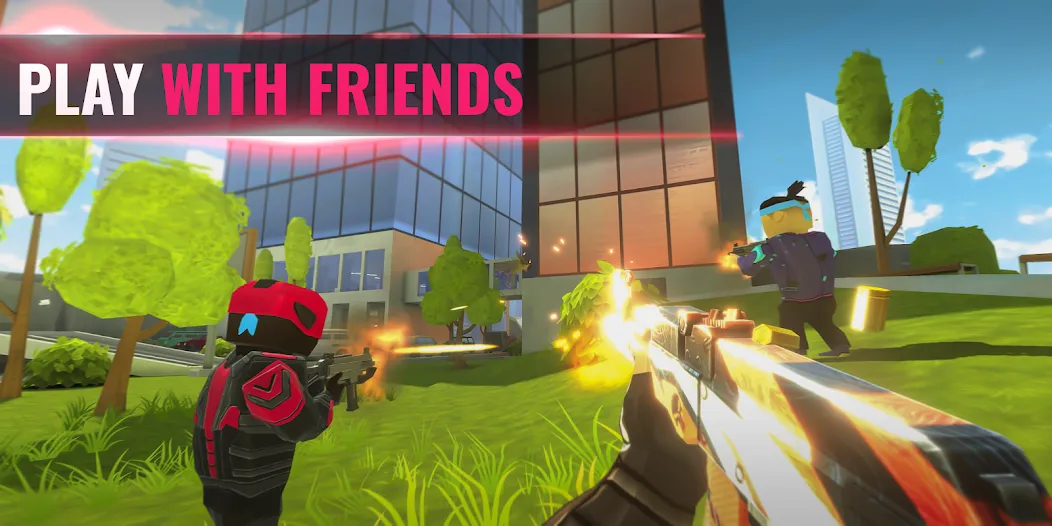 Tactic Shot: FPS Action 4v4 (Тактический выстрел) [МОД Menu] Screenshot 1