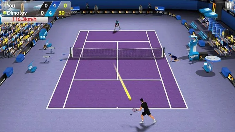 3D Tennis [МОД Menu] Screenshot 4