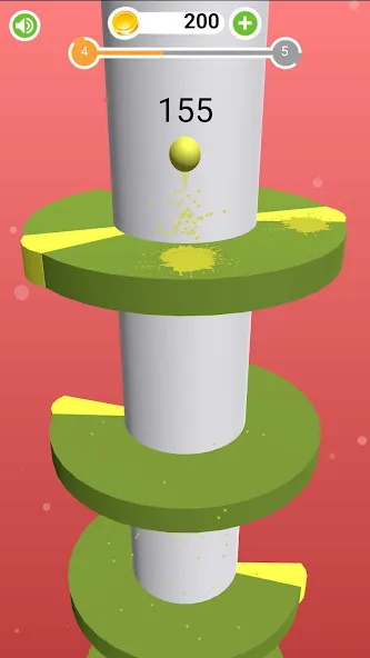 Прыгун. Шарик прыгает ловко [МОД Бесконечные деньги] Screenshot 1