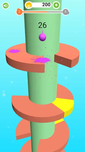 Прыгун. Шарик прыгает ловко [МОД Бесконечные деньги] Screenshot 2