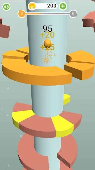 Прыгун. Шарик прыгает ловко [МОД Бесконечные деньги] Screenshot 3