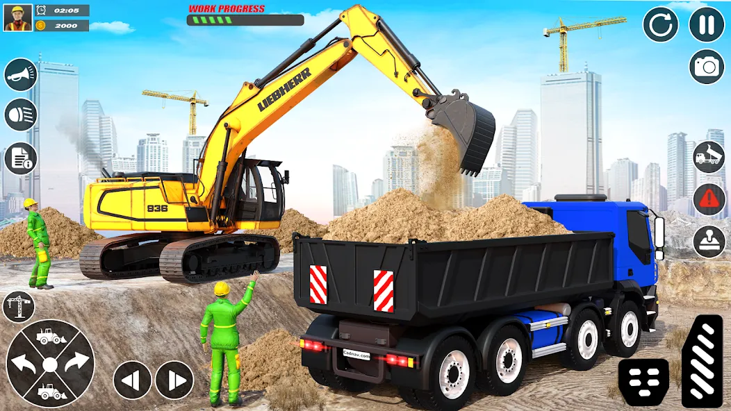 City Builder Construction Sim (Сити Билдер Констракшн Сим) [МОД Много монет] Screenshot 1