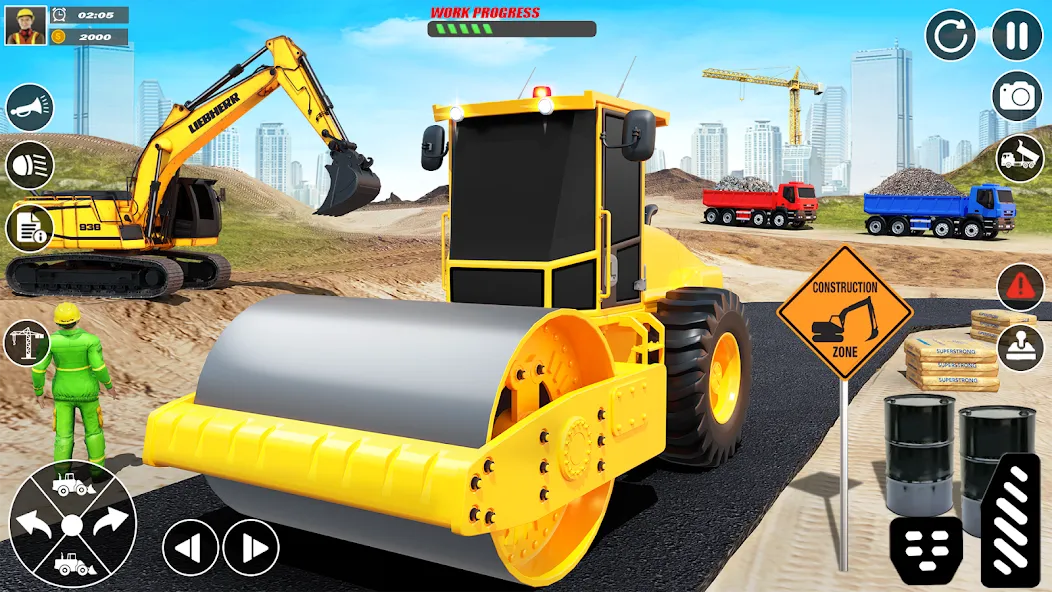 City Builder Construction Sim (Сити Билдер Констракшн Сим) [МОД Много монет] Screenshot 2