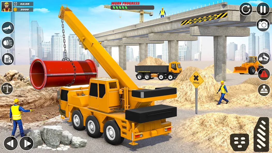 City Builder Construction Sim (Сити Билдер Констракшн Сим) [МОД Много монет] Screenshot 3