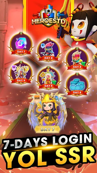 HeroesTD: Esport Tower Defense (ГероиТД) [МОД Много монет] Screenshot 2