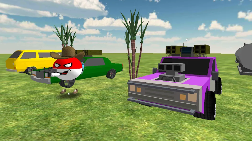 Memes Wars (Мемы Войны многопользовательский песочница) [МОД Много денег] Screenshot 4