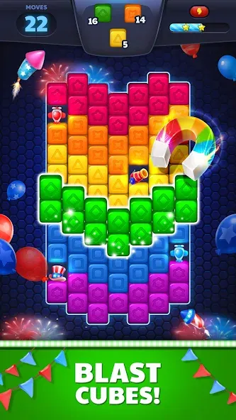 Cubes Empire Champions (Кьюбс Эмпайр Чемпионс) [МОД Меню] Screenshot 2