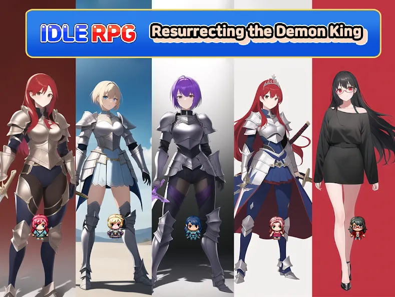 Idle RPG : Reviving Demon King (Айдл РПГ) [МОД Меню] Screenshot 1