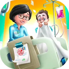 Скачать взлом My Hospital: Build. Farm. Heal (Мой госпиталь)  [МОД Unlocked]