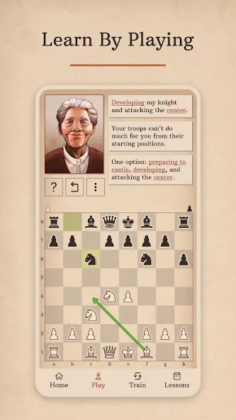 Learn Chess with Dr. Wolf [МОД Unlocked] Screenshot 3