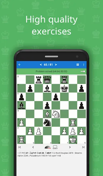 Mate in 2 (Chess Puzzles) [МОД Бесконечные деньги] Screenshot 1