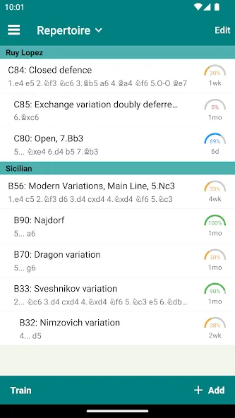 Chess Opener Lite (Шахматный Открыватель Лайт) [МОД Все открыто] Screenshot 4