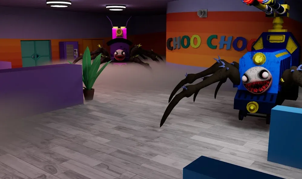 Spider Train Monsters Survival (Спайдер Трейн Монстерс Сурвайвал) [МОД Бесконечные деньги] Screenshot 5