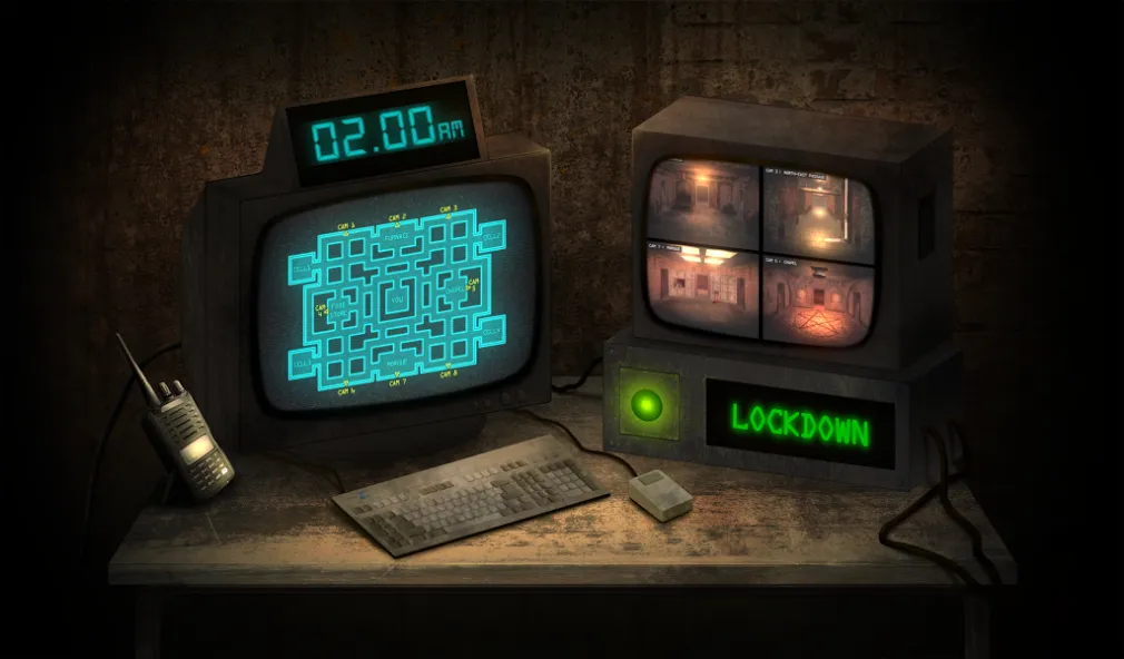 Asylum Night Shift 2 (Азайлум Найт Шифт 2) [МОД Menu] Screenshot 1