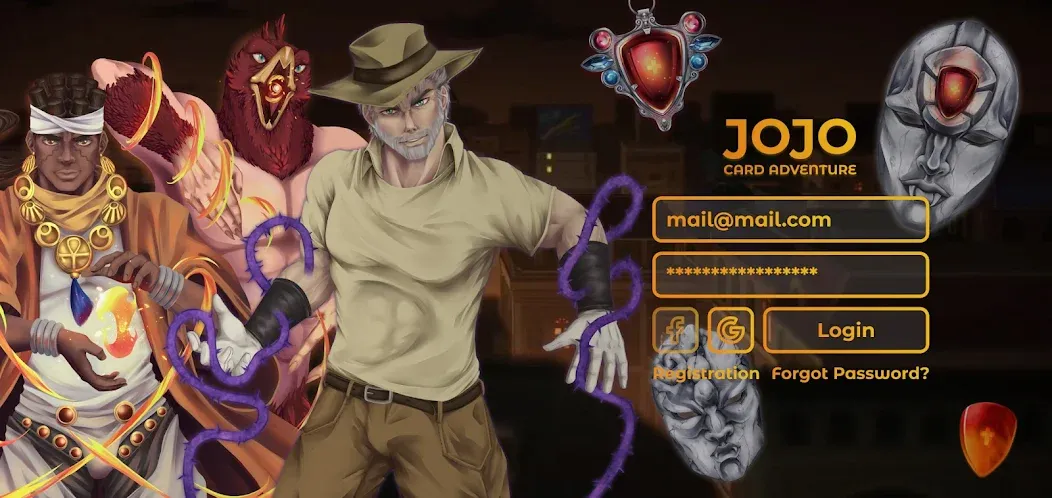 JOJO: Card Adventure－TCG & CCG (Джоджо) [МОД Mega Pack] Screenshot 2