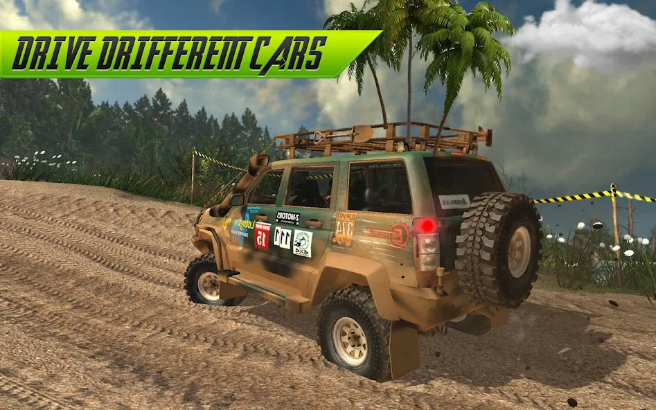 Offroad Jeep Driving Simulator [МОД Много денег] Screenshot 2