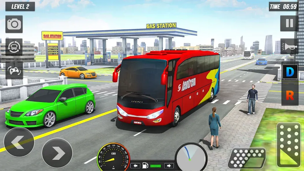 Coach Bus Simulator: Bus Games (Коуч Бас Симулятор) [МОД Много монет] Screenshot 2