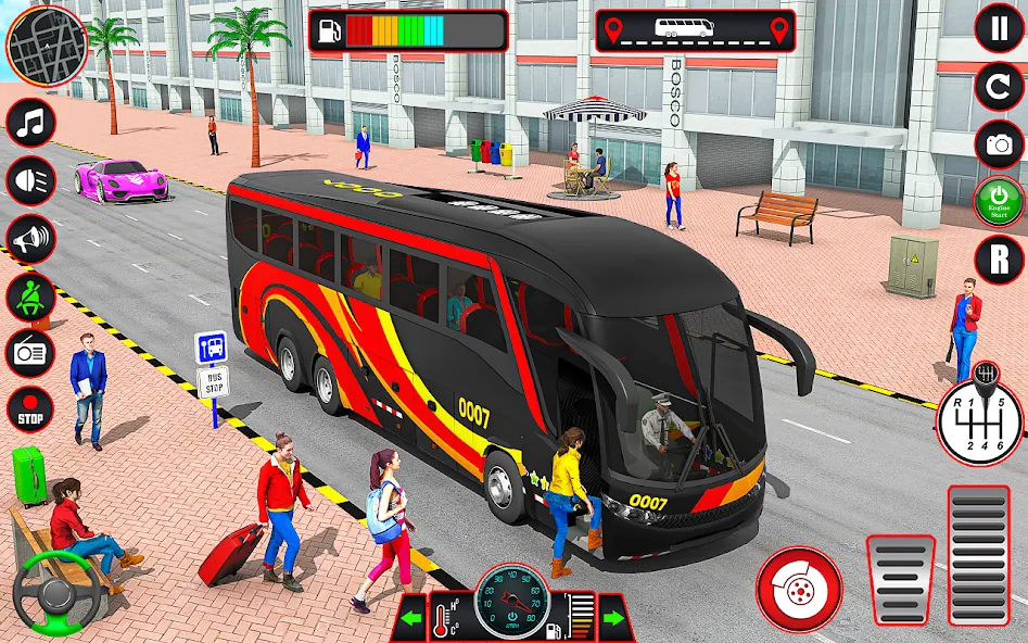 City Bus Simulator 3D Bus Game (Симулятор городского автобуса 3D игра  ) [МОД Бесконечные монеты] Screenshot 5
