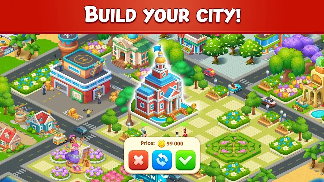 Farm City: Farming & Building (Фарм Сити) [МОД Все открыто] Screenshot 4