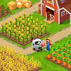 Скачать взлом Farm City: Farming & Building (Фарм Сити)  [МОД Все открыто]