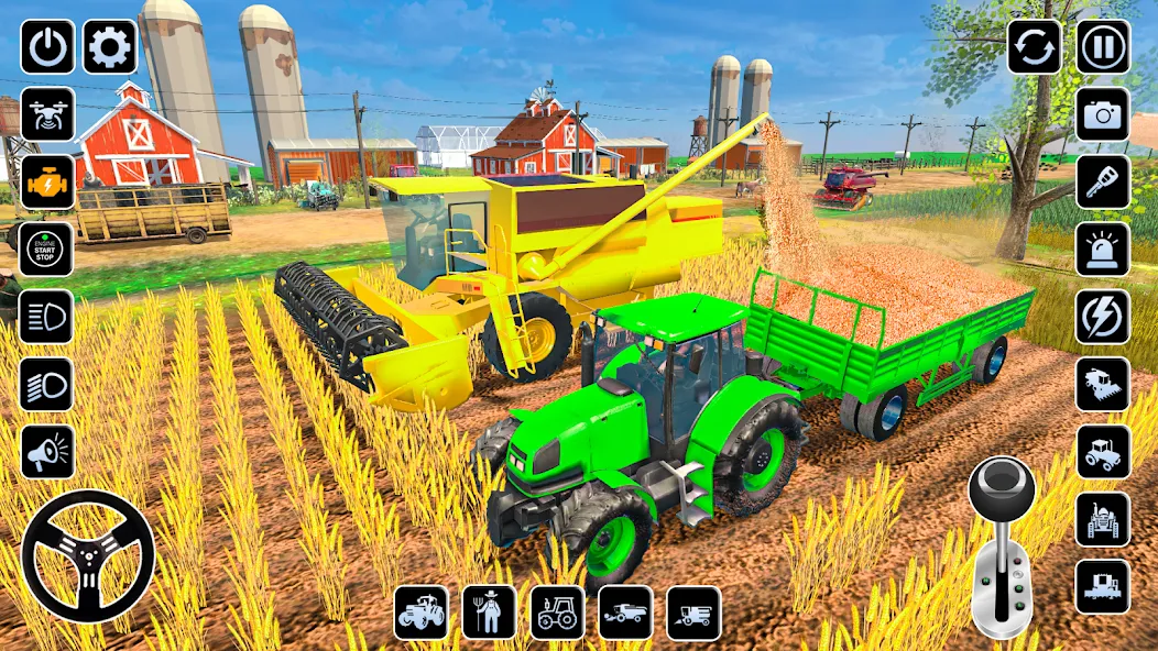 Farming Games & Tractor Games [МОД Unlimited Money] Screenshot 4