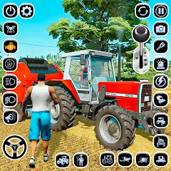 Скачать взломанную Farming Games & Tractor Games  [МОД Unlimited Money]