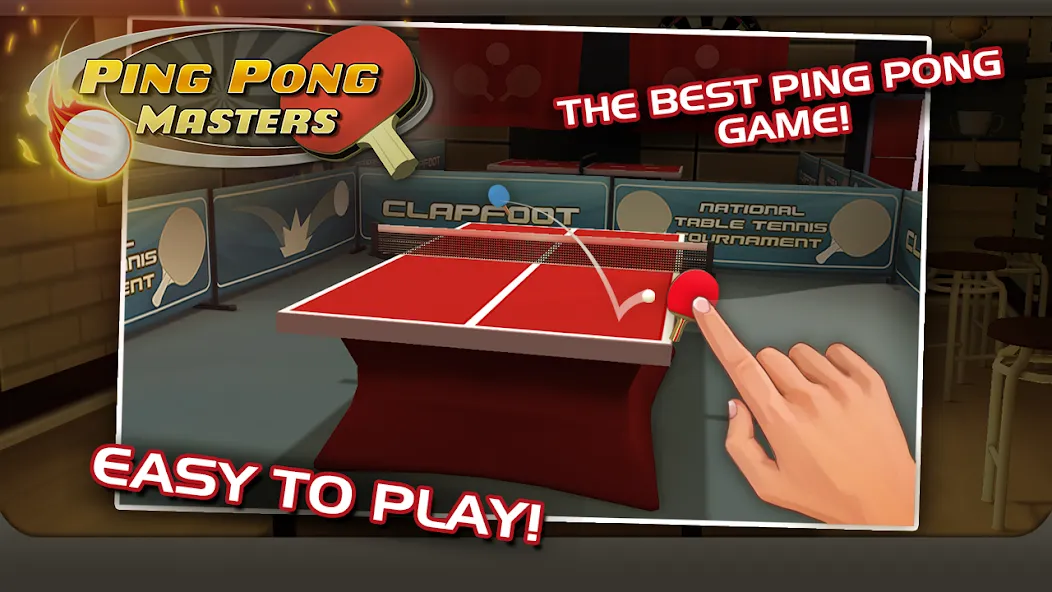 Ping Pong Masters (Пингпонг мастера) [МОД Много монет] Screenshot 1