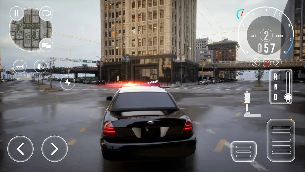 Police Car Simulator 2023 (Полицейский симулятор автомобиля 2023) [МОД Много денег] Screenshot 1
