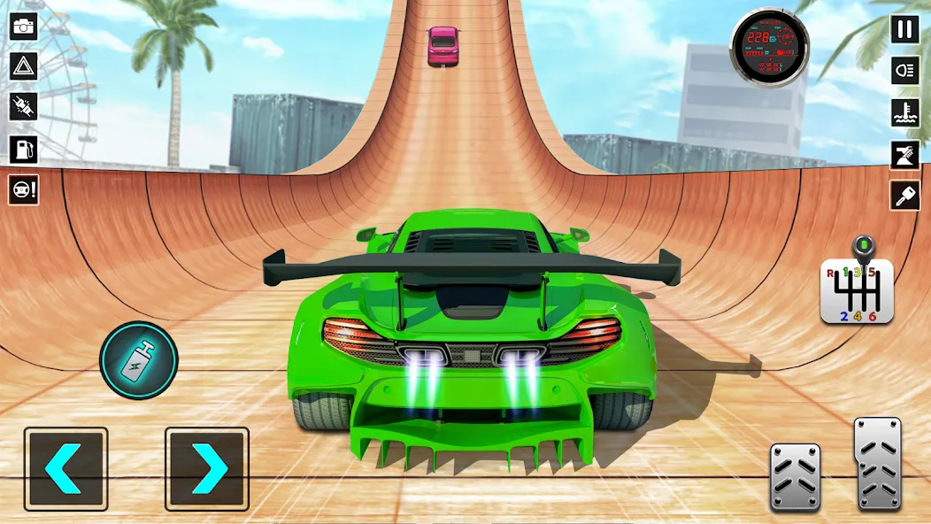 TopRace: Fast Car Simulator (Рамп Кар Гейм) [МОД Много денег] Screenshot 3