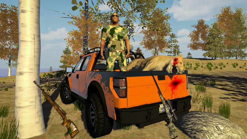 Animal Hunting -Shooting Games (Энимал Хантинг) [МОД Много монет] Screenshot 1