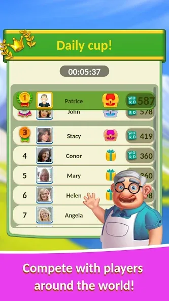 Crocword: Crossword Puzzle [МОД Unlocked] Screenshot 2