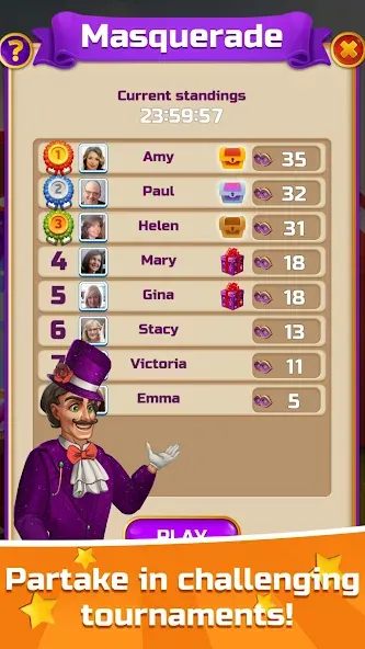Circus Words: Magic Puzzle [МОД Бесконечные деньги] Screenshot 2