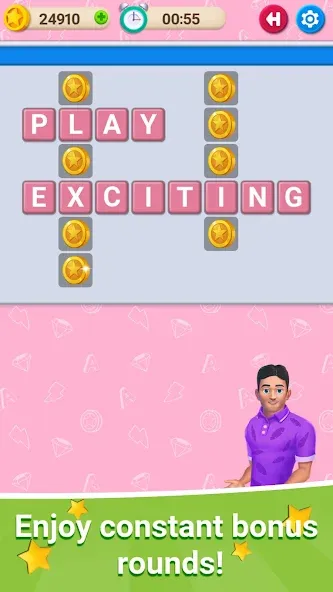 Crossword Online: Word Cup [МОД Unlimited Money] Screenshot 3