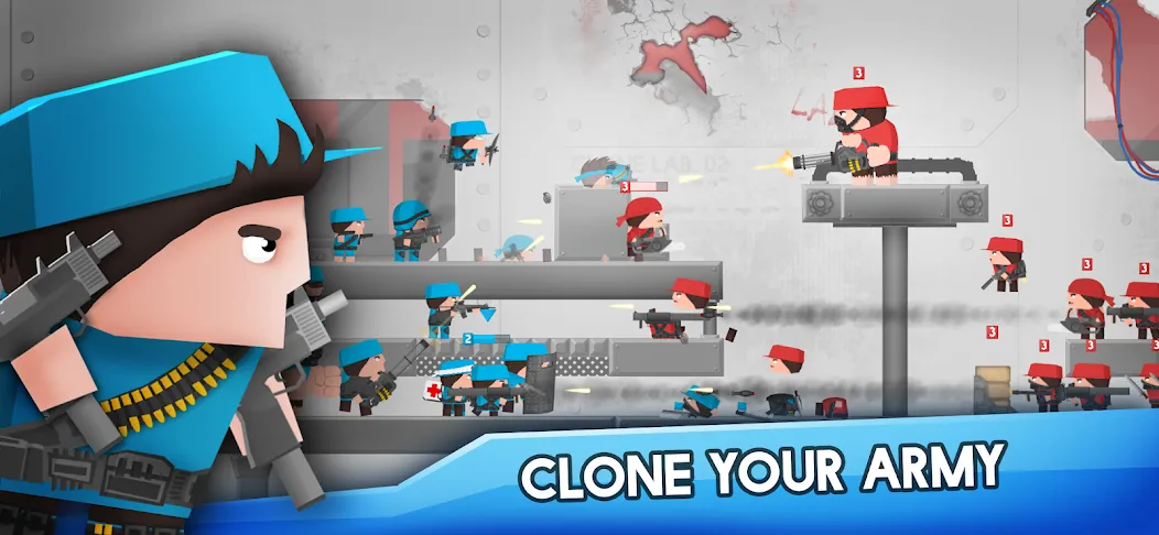 Clone Armies: Battle Game (Клоун армии) [МОД Unlimited Money] Screenshot 1