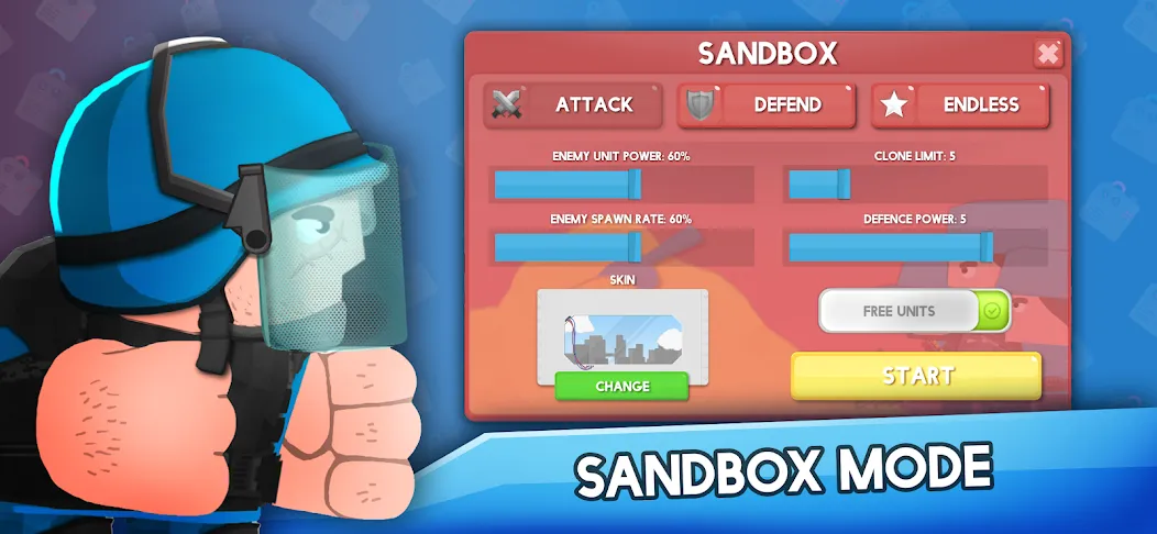 Clone Armies: Battle Game (Клоун армии) [МОД Unlimited Money] Screenshot 5