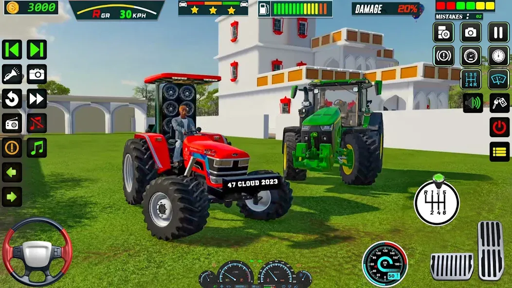 US Tractor Farming Games 3d [МОД Все открыто] Screenshot 1