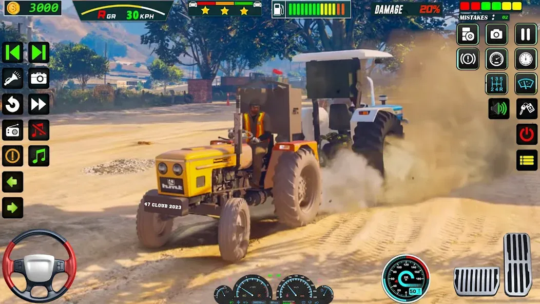 US Tractor Farming Games 3d [МОД Все открыто] Screenshot 4