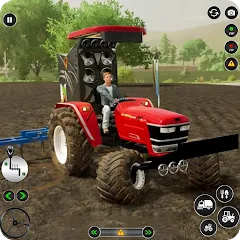 Скачать взлом US Tractor Farming Games 3d  [МОД Все открыто]