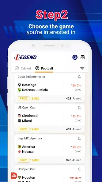 Legend Fantasy- Fantasy sports (Легенда фэнтези) [МОД Unlimited Money] Screenshot 3