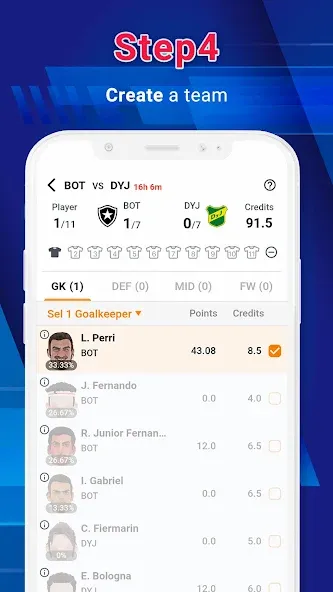Legend Fantasy- Fantasy sports (Легенда фэнтези) [МОД Unlimited Money] Screenshot 5