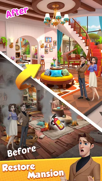 Merge Secret (Мердж Сикрет) [МОД Много монет] Screenshot 3