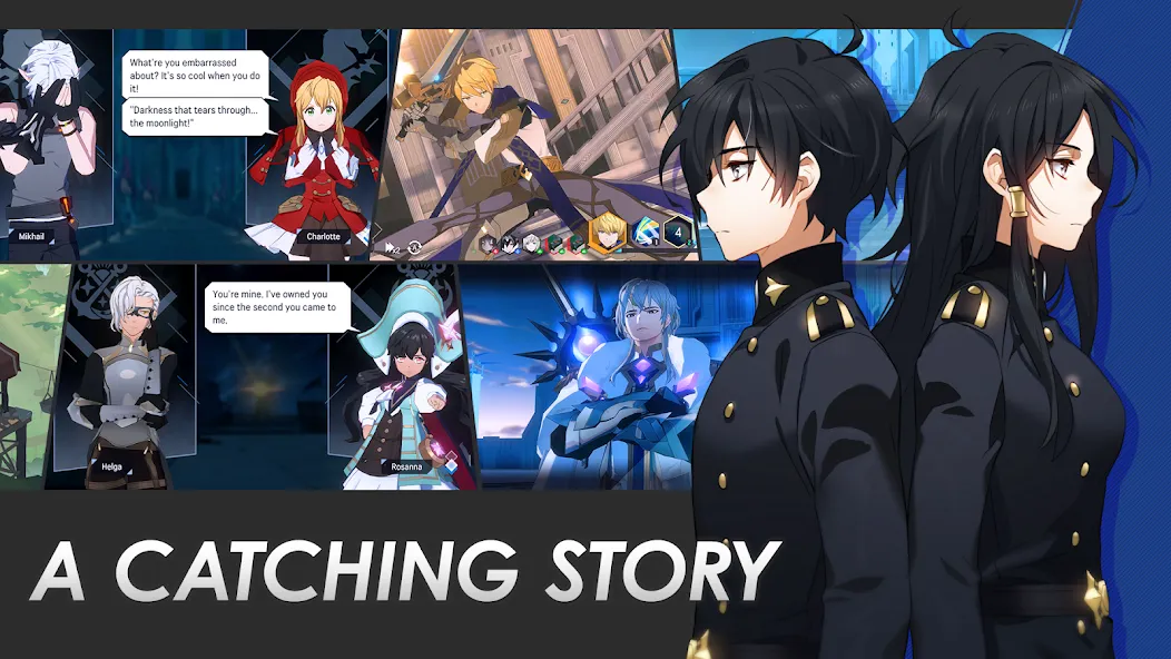 Lord of Heroes: anime games (Лорд оф Хироес) [МОД Бесконечные монеты] Screenshot 1