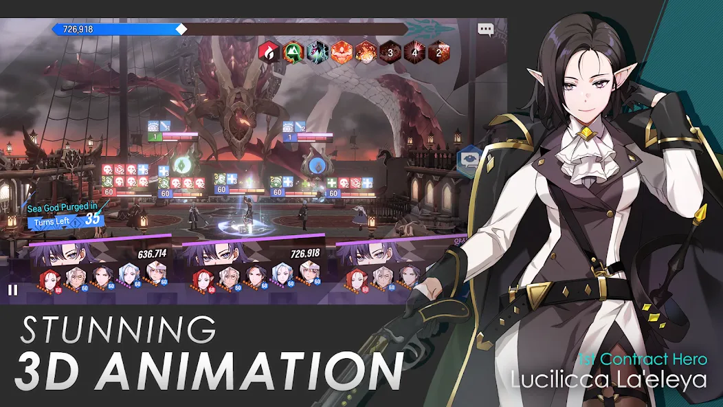 Lord of Heroes: anime games (Лорд оф Хироес) [МОД Бесконечные монеты] Screenshot 5