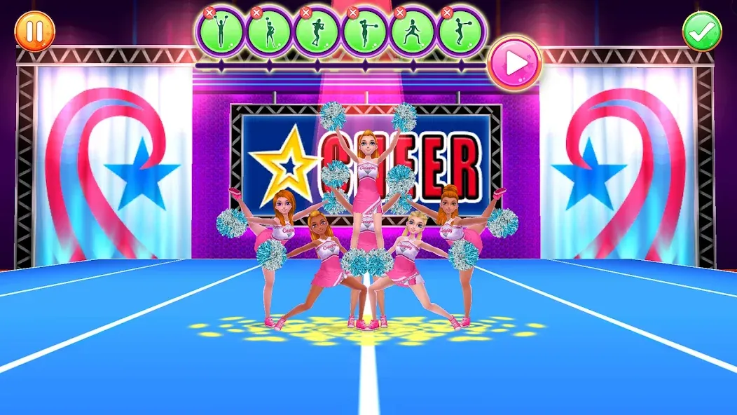 Cheerleader Champion Dance Now [МОД Menu] Screenshot 2
