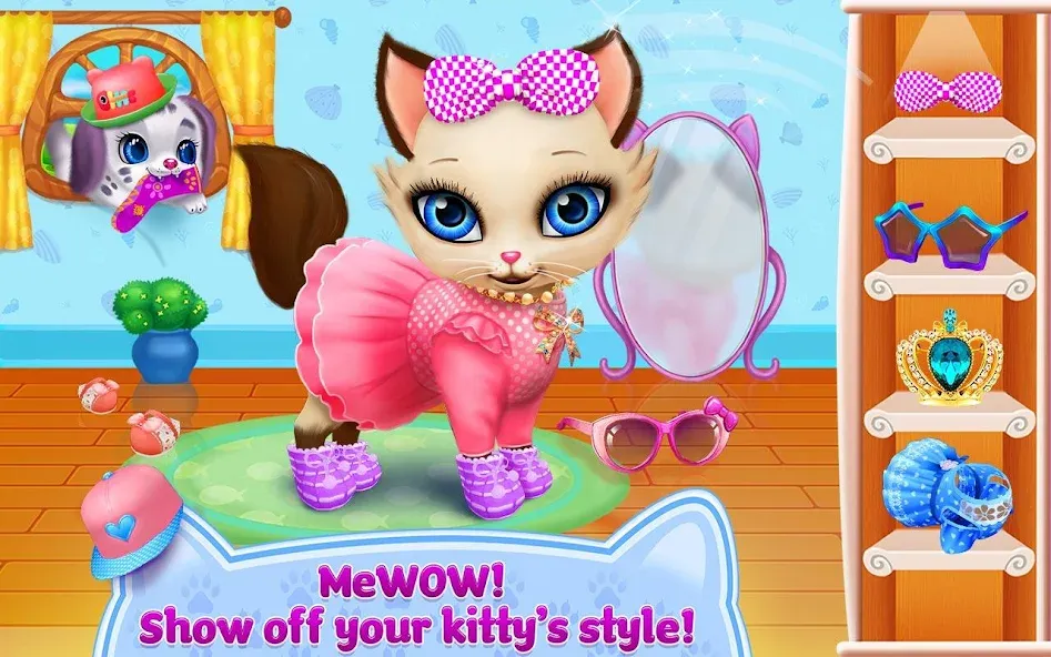 Kitty Love - My Fluffy Pet [МОД Unlimited Money] Screenshot 1