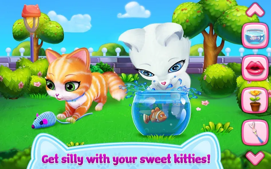 Kitty Love - My Fluffy Pet [МОД Unlimited Money] Screenshot 2